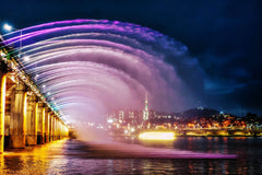 Banpo Bridge Moonlight Rainbow Fountain Date